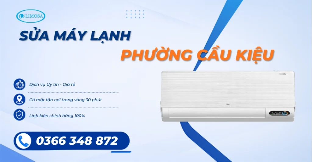 Dịch Vụ Sửa Máy Lạnh Phường Cầu Kiệu Uy Tín, Hỗ Trợ Tận Nhà 24/7