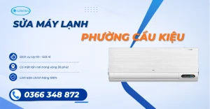 Dịch Vụ Sửa Máy Lạnh Phường Cầu Kiệu Uy Tín, Hỗ Trợ Tận Nhà 24/7