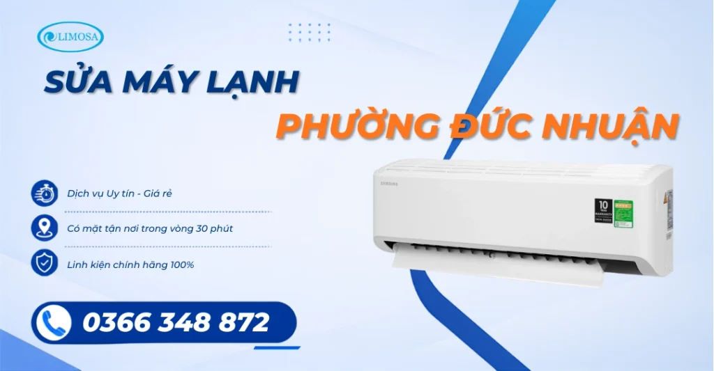 Sửa Máy Lạnh Phường Đức Nhuận Tại Nhà, Xử Lý Trong Ngày
