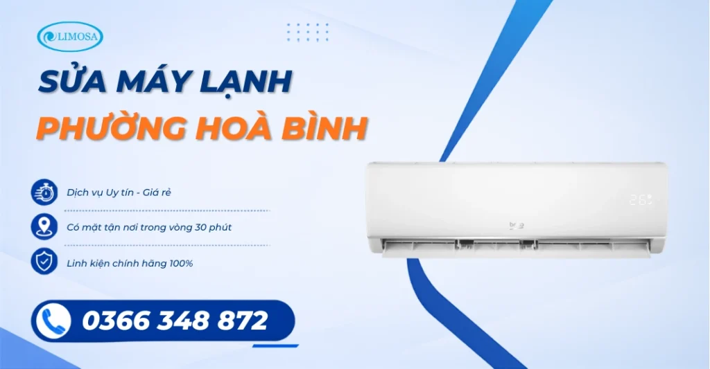 Sửa Máy Lạnh Phường Hoà Bình