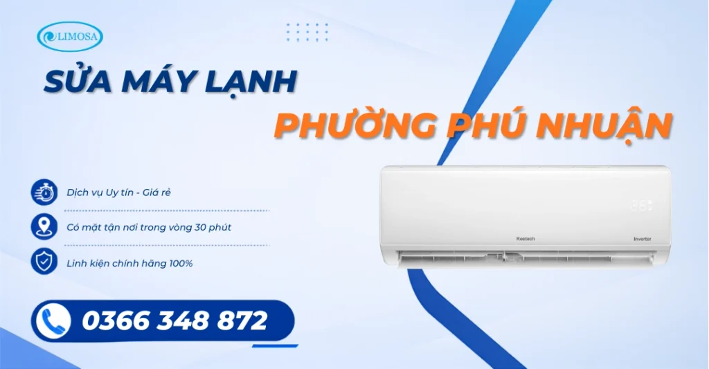 Sửa Máy Lạnh Phường Phú Nhuận Giá Rẻ, Phục Vụ 24/7