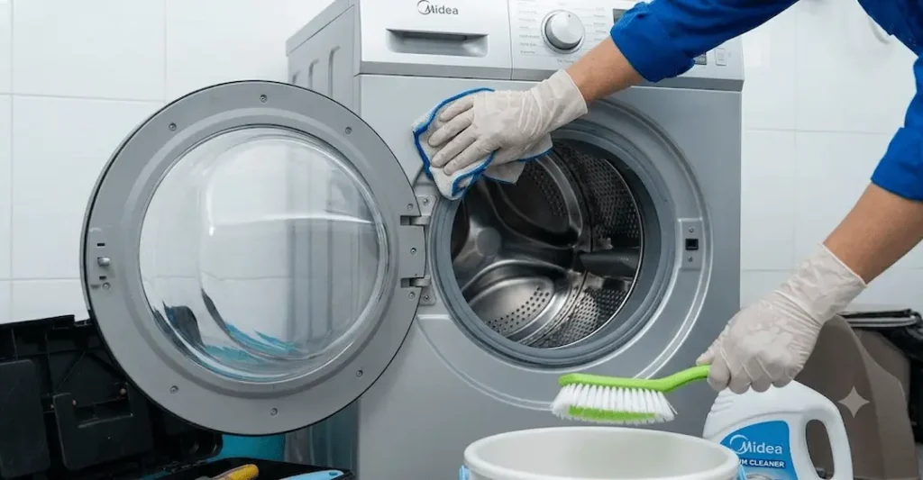 Cách phòng tránh lỗi E40 trên máy giặt Midea tái diễn