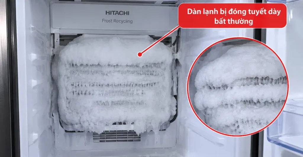 Cảm biến nhiệt hoặc dây kết nối gặp sự cố