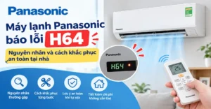 máy lạnh Panasonic báo lỗi H64