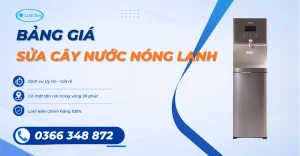 Bảng Giá Sửa Cây Nước Nóng Lạnh Mới Nhất | Cam Kết Không Phụ Phí