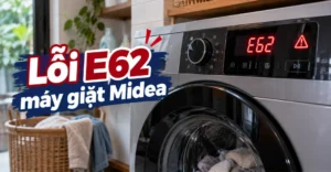 lỗi E62 máy giặt Midea