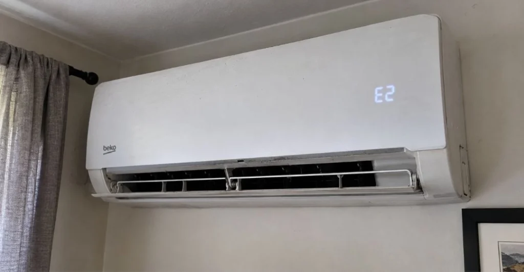 Lỗi E2 máy lạnh Beko