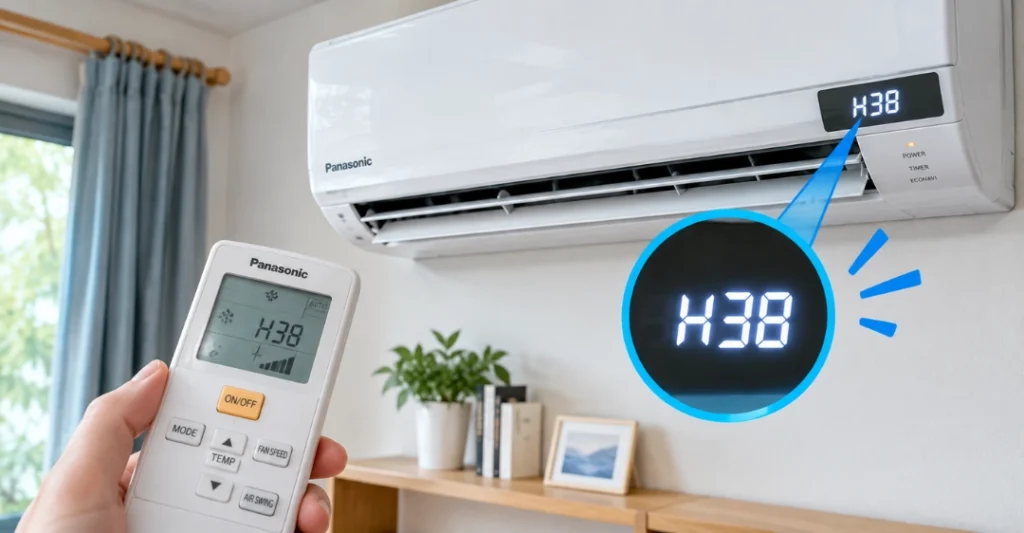 Máy lạnh Panasonic báo lỗi H38