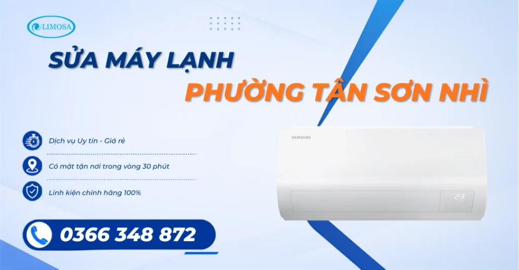Sửa Máy Lạnh Phường Tân Sơn Nhì Giá Tốt - Linh Kiện Chính Hãng