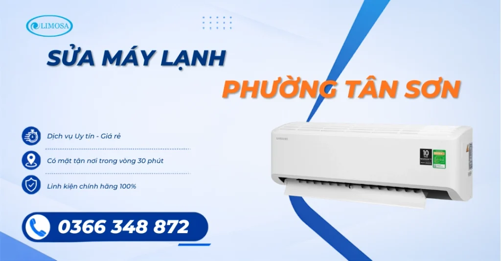 Dịch Vụ Sửa Máy Lạnh Phường Tân Sơn Uy Tín, Kiểm Tra Tận Nơi
