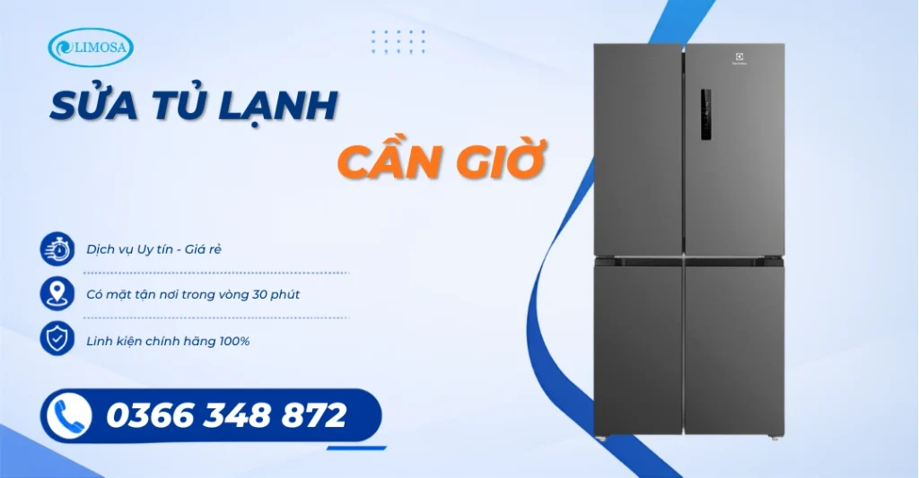 Sửa Tủ Lạnh Cần Giờ Tại Nhà - Đến Sau 30 Phút