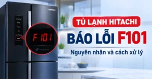 tủ lạnh Hitachi báo lỗi F101