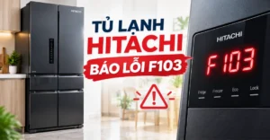 tủ lạnh Hitachi báo lỗi F103