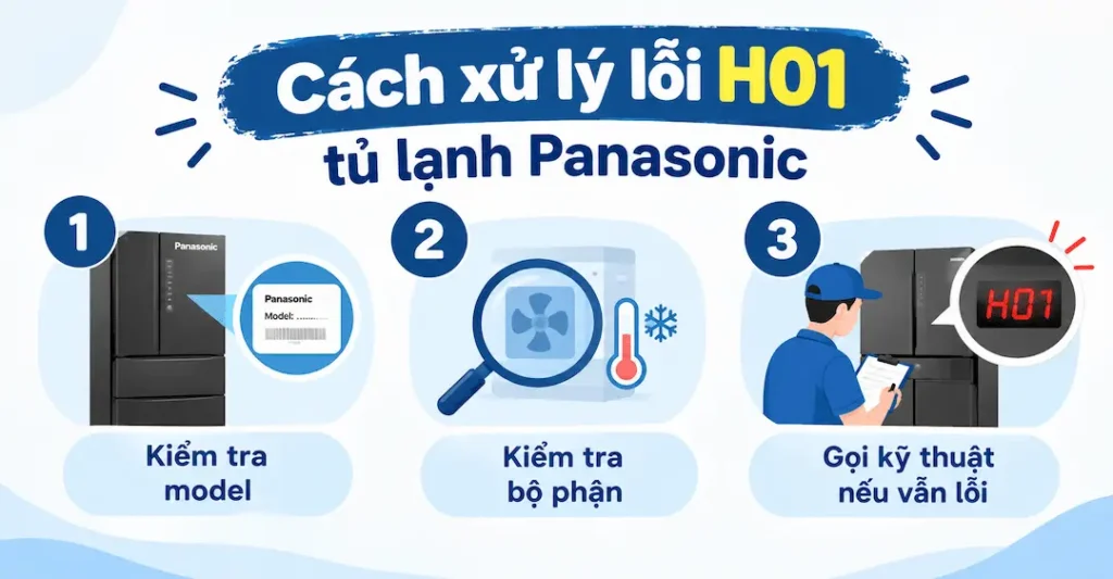 Cách tự kiểm tra lỗi H01 tại nhà trước khi gọi thợ