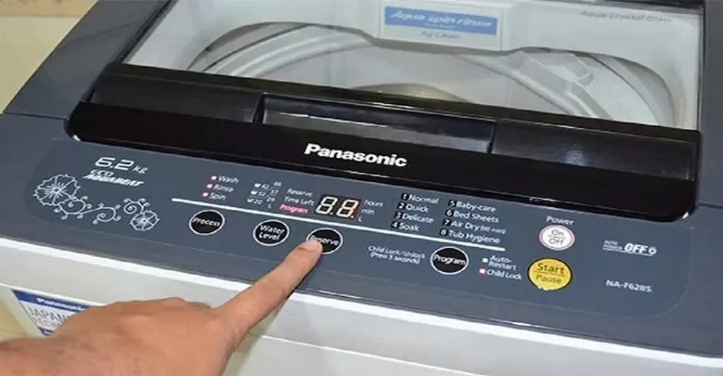 Lỗi H52 trên máy giặt Panasonic là gì