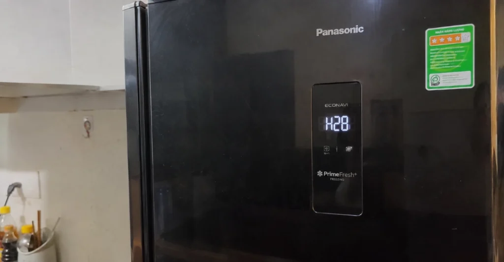 Lỗi H28 tủ lạnh Panasonic
