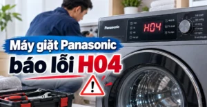máy giặt Panasonic báo lỗi H04