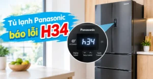 tủ lạnh Panasonic báo lỗi H34